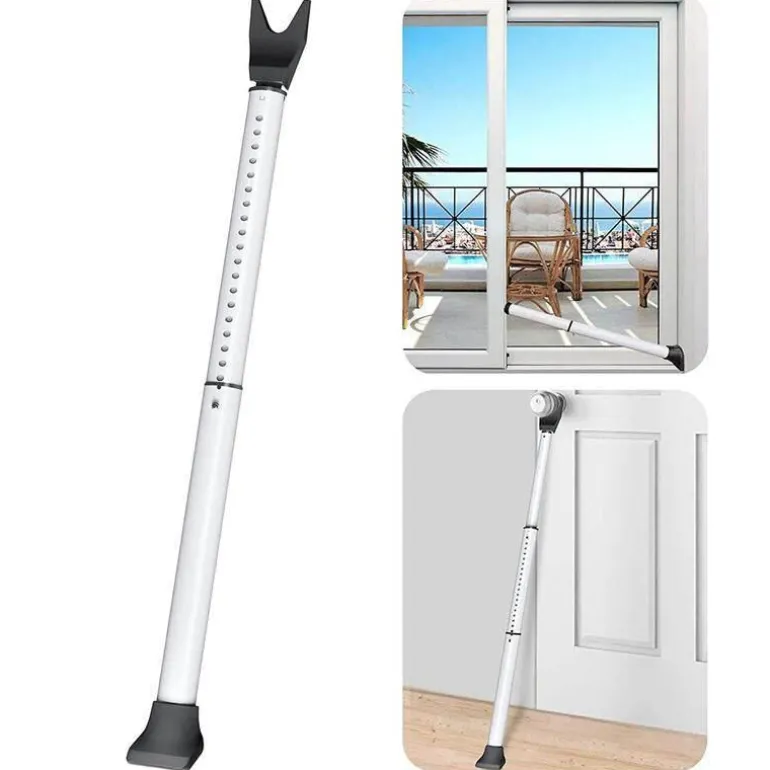Adjustable Heavy-Duty Security Bar for Doors