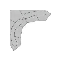 Adèle Sectional Sofa - Modern Comfort Living Room Furniture