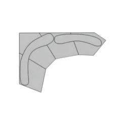 Adèle Sectional Sofa - Modern Comfort Living Room Furniture