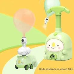 Aerodynamisches Ballonauto-Spielzeug – Motorbetriebenes Spielzeugfahrzeug