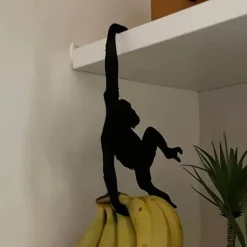 Affenschwanz-Wandhaken – Dekorativer Metallhaken für charmante Dekoration