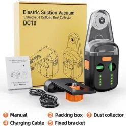 Akku-Bohrstaubsammler – Kein Bohrer erforderlich