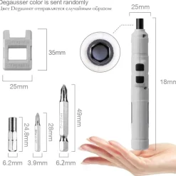 Akku-Mini-Elektroschrauber-Set – Kompaktes Elektrowerkzeug für schnelle Reparaturen