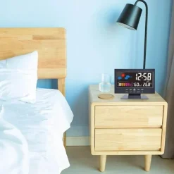 Alarm Pro LCD-Wetterstationsuhr