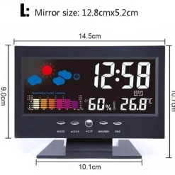 Alarm Pro LCD-Wetterstationsuhr