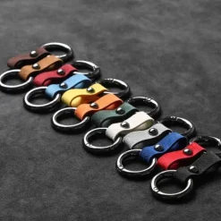 Alcantara Schlüsselanhänger - Elegantes Schlüsselanhänger-Accessoire