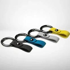 Alcantara Schlüsselanhänger - Elegantes Schlüsselanhänger-Accessoire