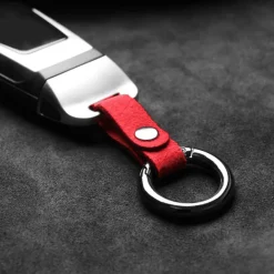 Alcantara Schlüsselanhänger - Elegantes Schlüsselanhänger-Accessoire