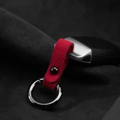 Alcantara Schlüsselanhänger - Elegantes Schlüsselanhänger-Accessoire
