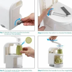 All-in-One-Küchenhobel – Multifunktionales grünes Gourmet-Werkzeug