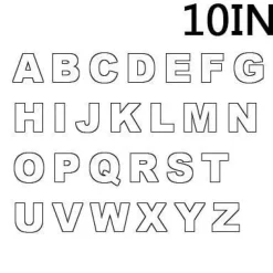 Alphabet-Kuchenformen-Set – DIY-PET-Backformen für kreative Desserts