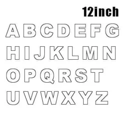 Alphabet-Kuchenformen-Set – DIY-PET-Backformen für kreative Desserts