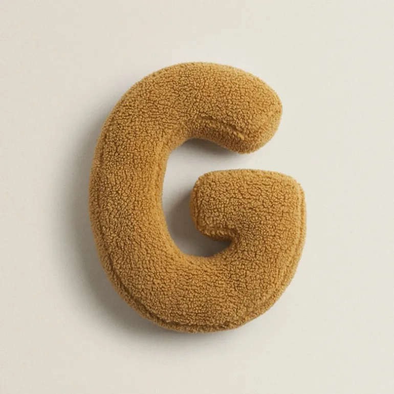 Alphora Alphabet Letter Fleece Pillow – Cozy Decorative A-Z Cushions
