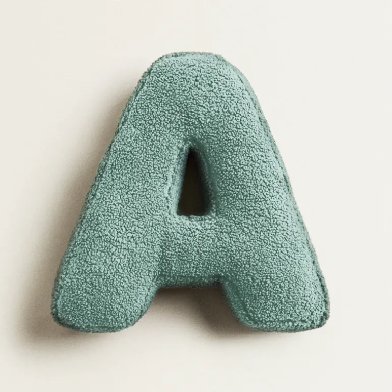 Alphora Alphabet Letter Fleece Pillow – Cozy Decorative A-Z Cushions