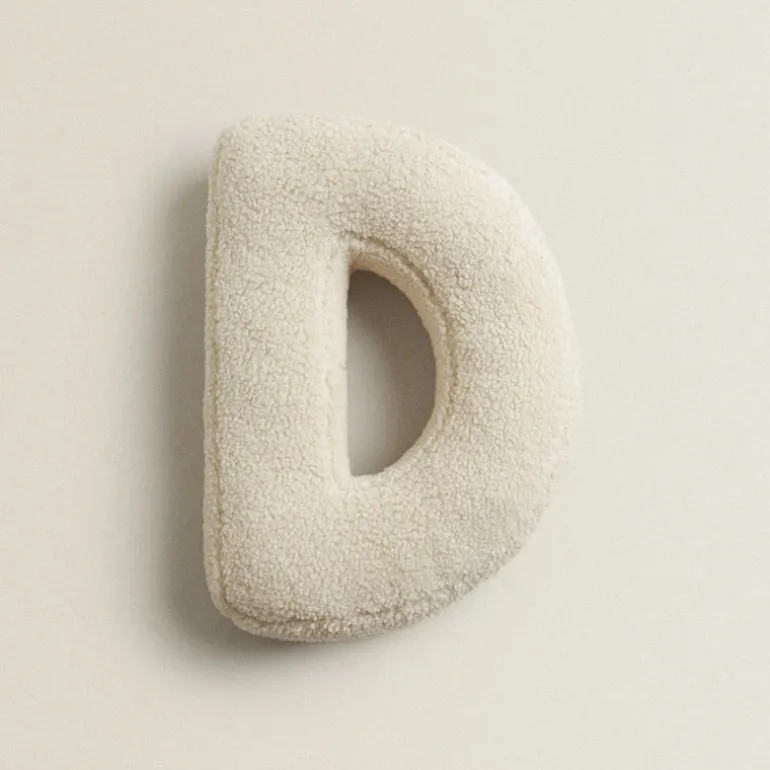 Alphora Alphabet Letter Fleece Pillow – Cozy Decorative A-Z Cushions