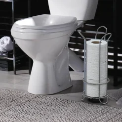 Alton Toilet Paper Holder - Bathroom Organizer Stand