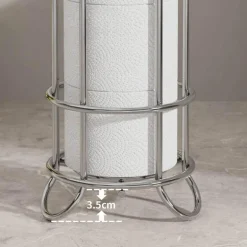 Alton Toilet Paper Holder - Bathroom Organizer Stand