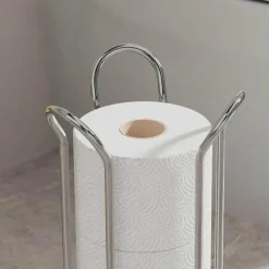 Alton Toilet Paper Holder - Bathroom Organizer Stand