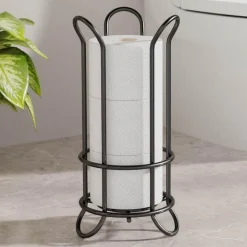 Alton Toilet Paper Holder - Bathroom Organizer Stand