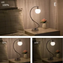 Aluminium Ball Tischlampe - Moderne kreative Beleuchtung