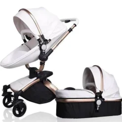 Aluminium 3-in-1 Kinderwagen - Modernes, stilvolles Design