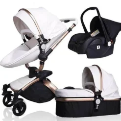 Aluminium 3-in-1 Kinderwagen - Modernes, stilvolles Design