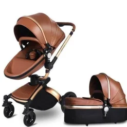 Aluminium 3-in-1 Kinderwagen - Modernes, stilvolles Design