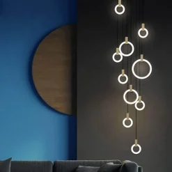 Aluminium Ring Hängeleuchten - Moderne Pendelleuchten