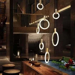 Aluminium Ring Hängeleuchten - Moderne Pendelleuchten