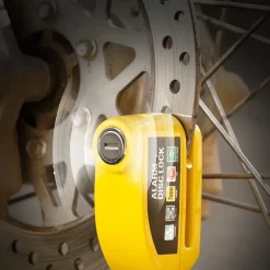 Aluminium-Scheibenbremsenschloss - Diebstahlsicherung mit Alarm