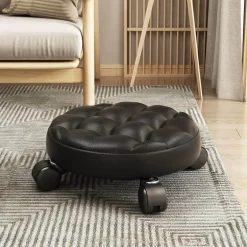 Aluminum Alloy Low Stool - Elegant Lazy Home Furniture