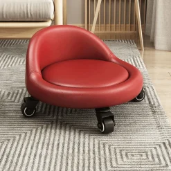 Aluminum Alloy Low Stool - Elegant Lazy Home Furniture