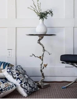 Aluminum Coffee Table - Modern Tree Branch Design Minimalist Furniture