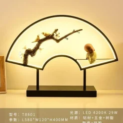 Aluminum Ring Table Lamp - Modern Creative Lighting