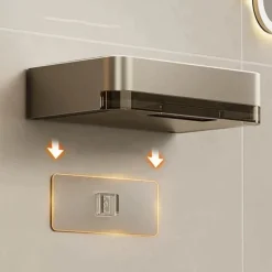 Aluminum Soap Holder - Durable Bathroom Organizer