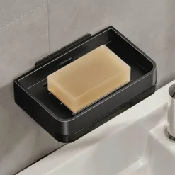 Aluminum Soap Holder - Durable Bathroom Organizer