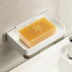 Aluminum Soap Holder - Durable Bathroom Organizer