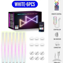 Ambient App-gesteuerte Mosaik-Wandlampe – Smartes LED-Licht