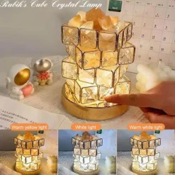 Ambient Crystal Cube Light - Schimmernde Stimmungslampe
