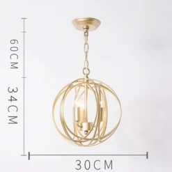 American Style Art Chandelier - Creative Home Decor Lighting