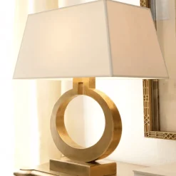 Americana Tischlampe - Vintage Amerikanische Dekorbeleuchtung