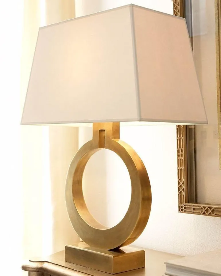 Americana Tischlampe - Vintage Amerikanische Dekorbeleuchtung