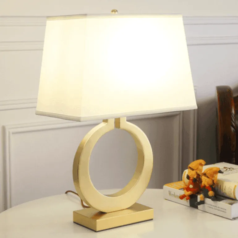 Americana Tischlampe - Vintage Amerikanische Dekorbeleuchtung