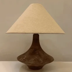 Ancient Stone Lamp - Rustic Decorative Lighting