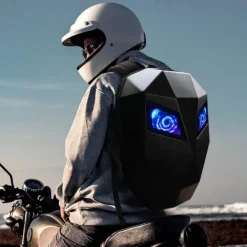 Anpassbarer Reiserucksack mit LED-Bildschirm