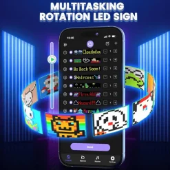 Anpassbares LED-Bluetooth-Autoschild - Fun Ride Display