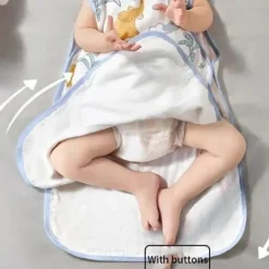 Anpassungsfähiger Baby-Strampler – Kuschel-Schlafanzug