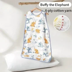 Anpassungsfähiger Baby-Strampler – Kuschel-Schlafanzug