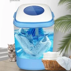 Antibakterielle Blaulicht-Waschmaschine - Haushaltsgerät