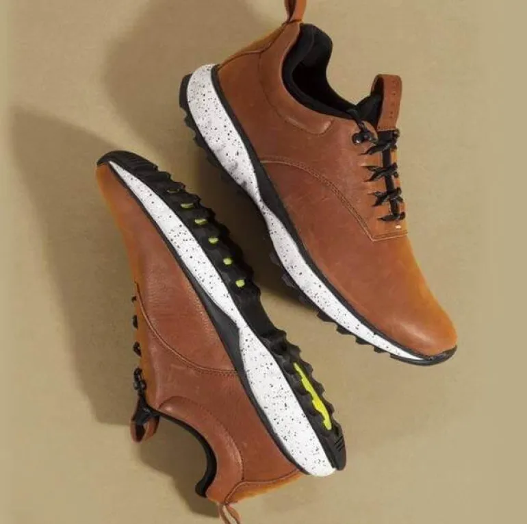 Antibakterielle Leder Outdoor Casual Herrenschuhe